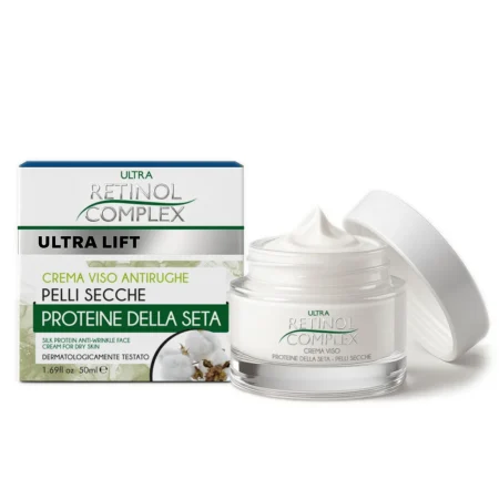 Retinol Complex - Crema facial proteínas de seda piel seca 50ml